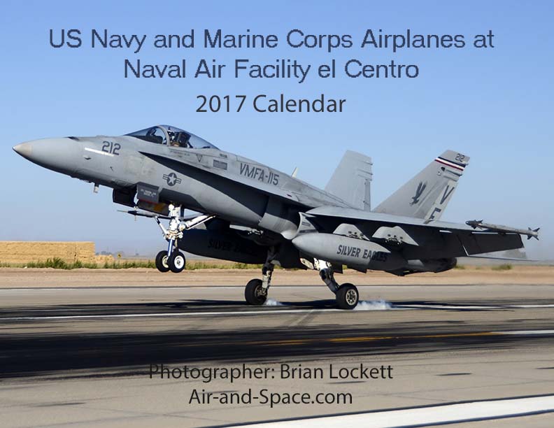 Lockett Books Calendar Catalog: US Navy and Marine Corps Airplanes at Naval Air Facility el Centro